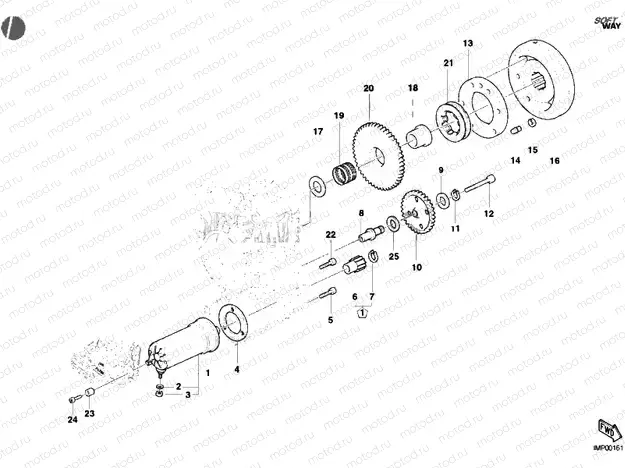 STARTING MOTOR » ELECTRIC STARTER