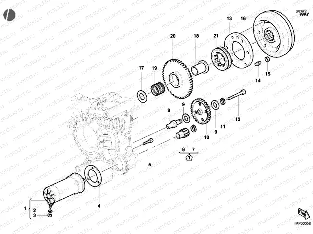 STARTING MOTOR » ELECTRIC STARTER
