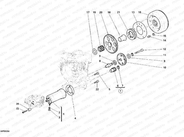 STARTING MOTOR » ELECTRIC STARTER