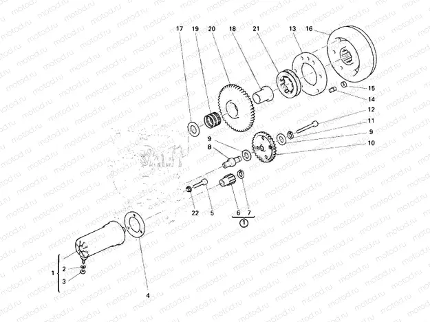 STARTING MOTOR » ELECTRIC STARTER