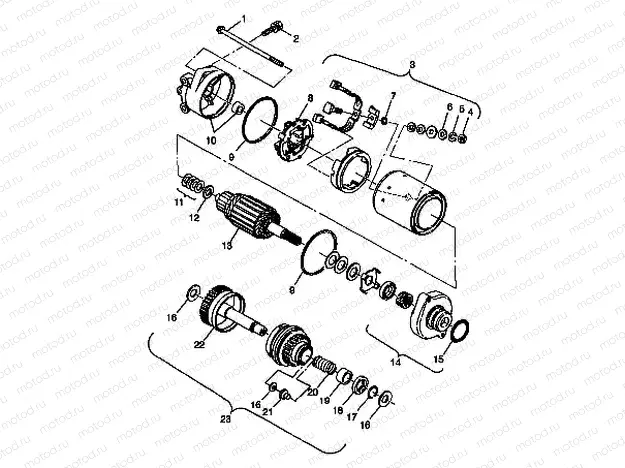 STARTING MOTOR - I984590 (4946314631c006) | STARTING MOTOR - I984590 (4946314631c006)