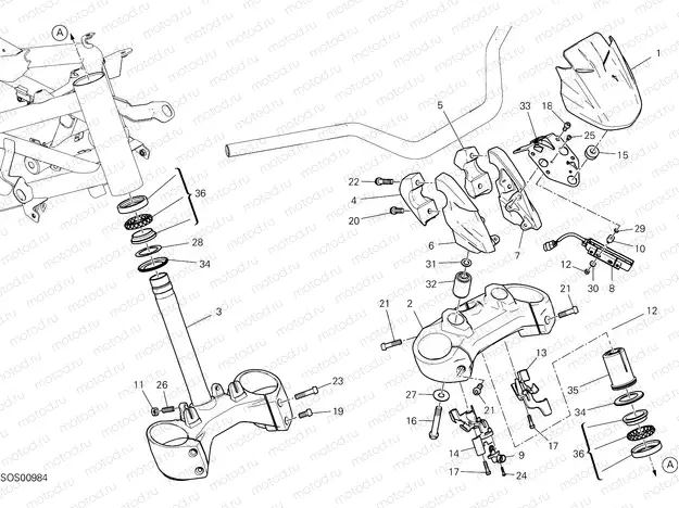 STEERING ASSEMBLY [MOD:DVL1260]