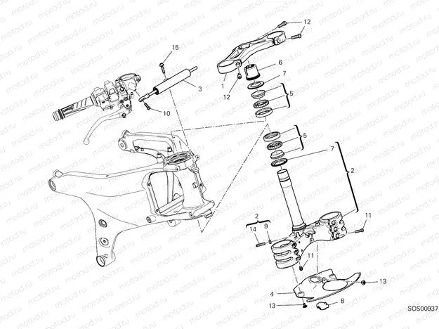 STEERING ASSEMBLY [MOD:PANV4]