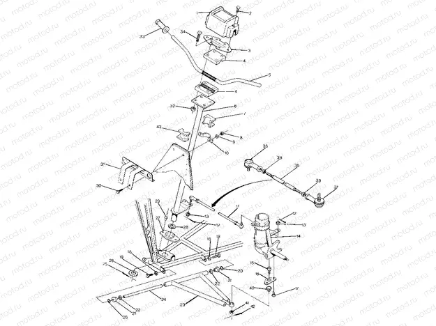 Steering Assembly Updated 5/90 (4917741774011A) | Steering Assembly Updated 5/90 (4917741774011A)