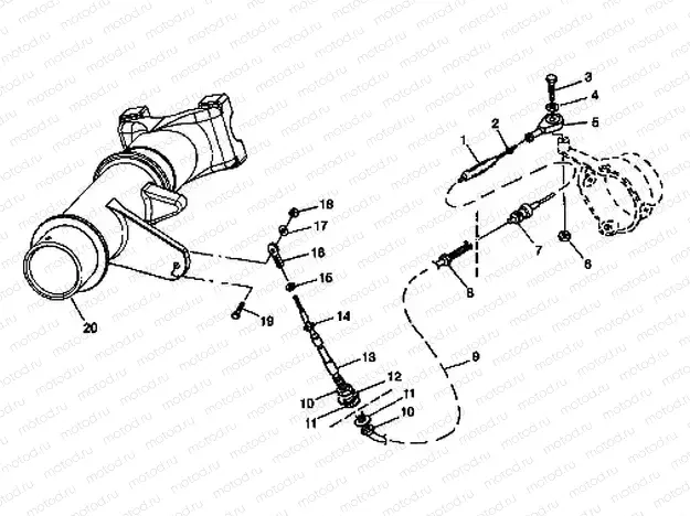 STEERING - B984690 (4945114511b001) | STEERING - B984690 (4945114511b001)