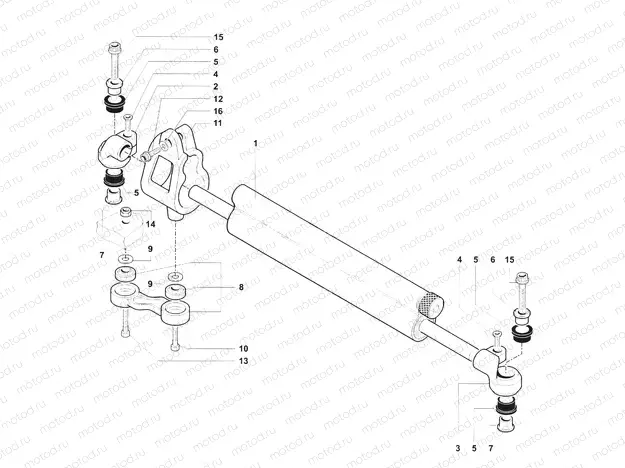 Steering Damper Assembly