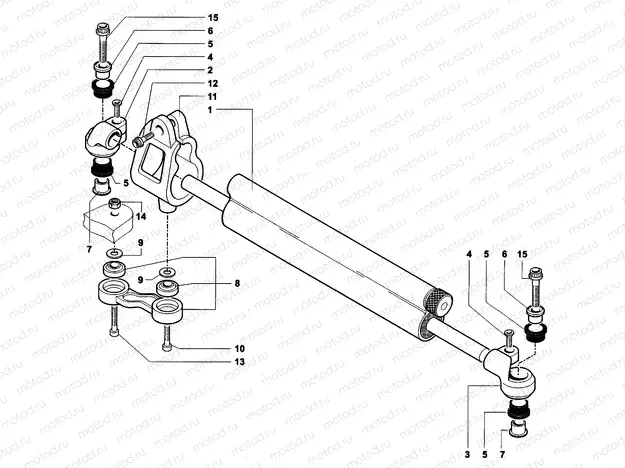 Steering Damper Assy MY07