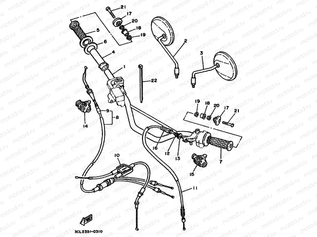 STEERING HANDLE & CABLE