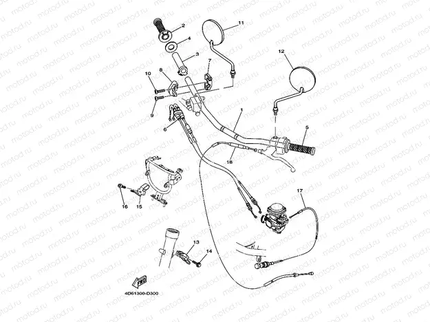 STEERING HANDLE & CABLE