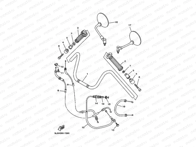 STEERING HANDLE & CABLE