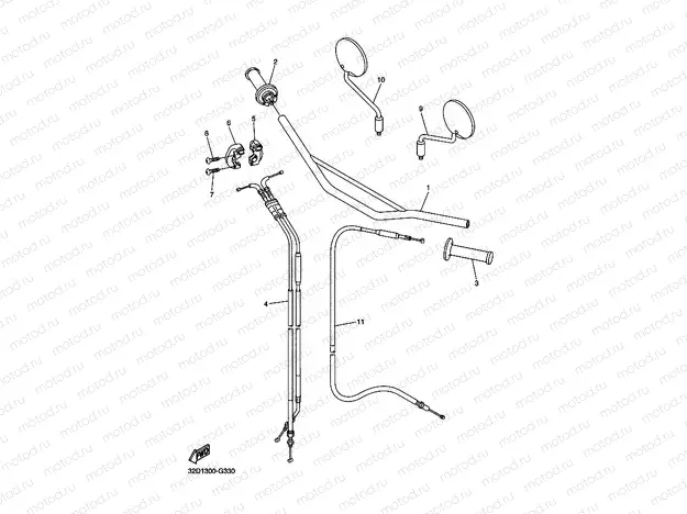 STEERING HANDLE & CABLE