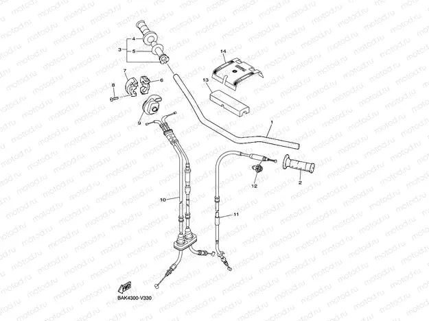 STEERING HANDLE & CABLE