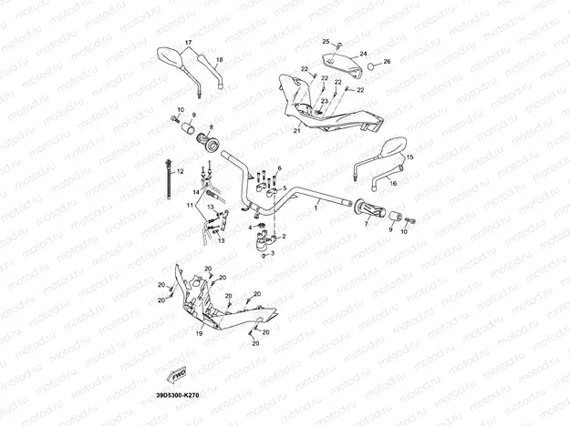 STEERING HANDLE & CABLE
