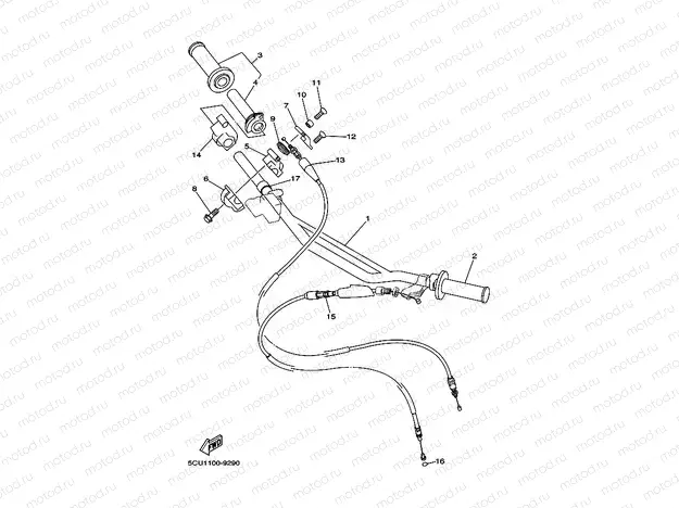 STEERING HANDLE & CABLE