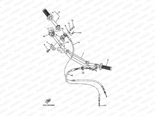 STEERING HANDLE & CABLE