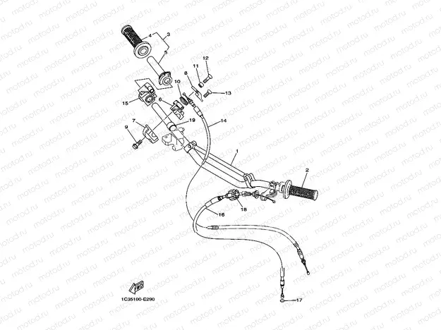 STEERING HANDLE & CABLE
