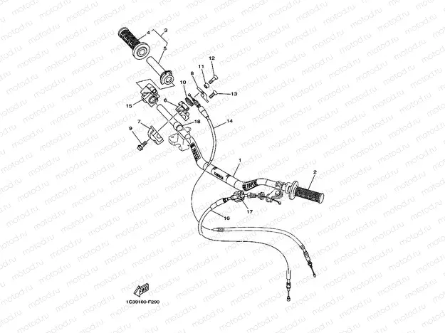 STEERING HANDLE & CABLE
