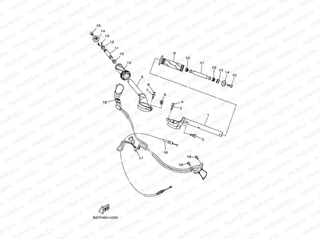 STEERING HANDLE & CABLE