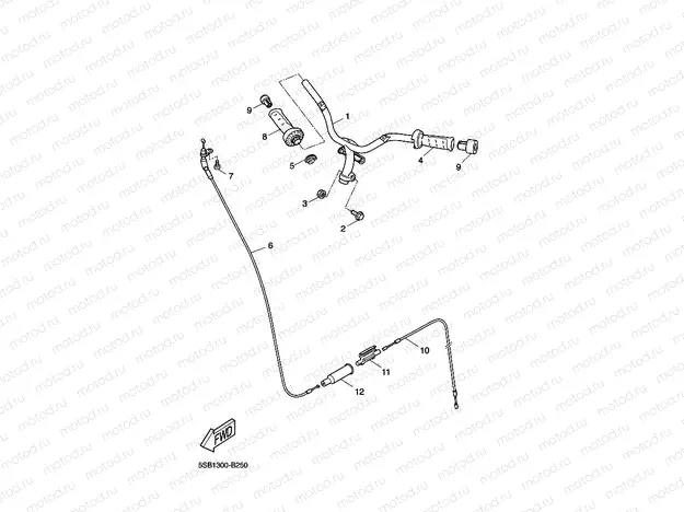 STEERING HANDLE & CABLE