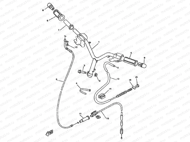STEERING HANDLE & CABLE