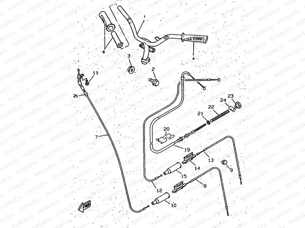 STEERING HANDLE & CABLE