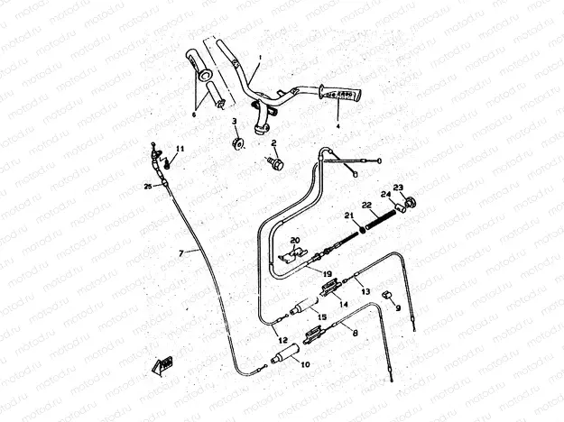 STEERING HANDLE & CABLE