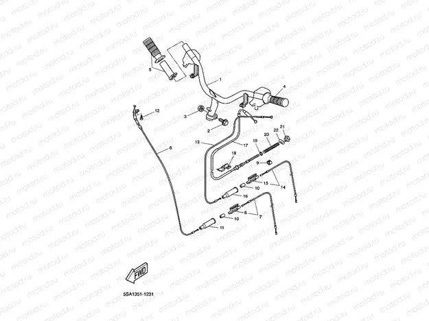 STEERING HANDLE & CABLE