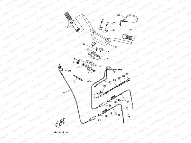 STEERING HANDLE & CABLE