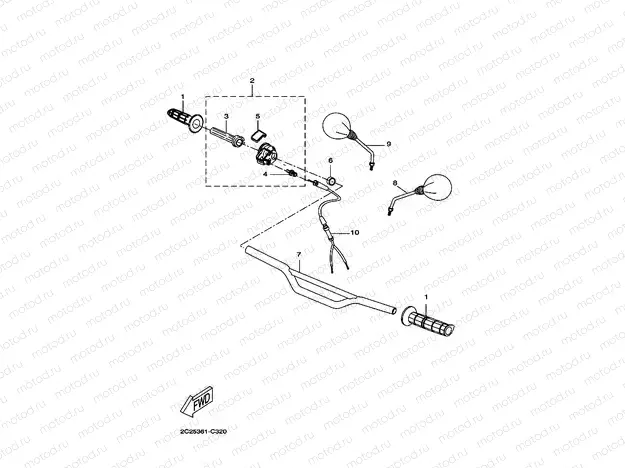 STEERING HANDLE & CABLE