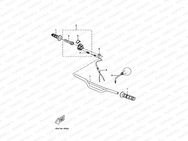 STEERING HANDLE & CABLE