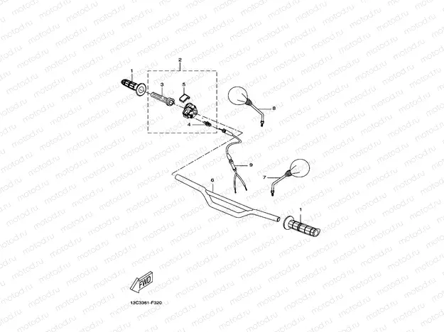 STEERING HANDLE & CABLE
