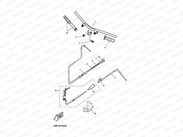 STEERING HANDLE & CABLE