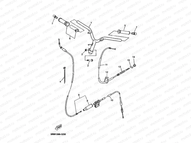 STEERING HANDLE & CABLE
