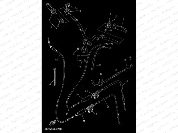 STEERING HANDLE & CABLE