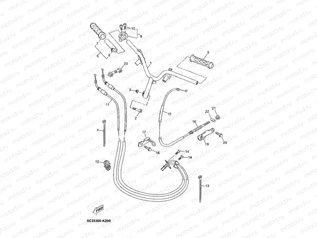 STEERING HANDLE & CABLE