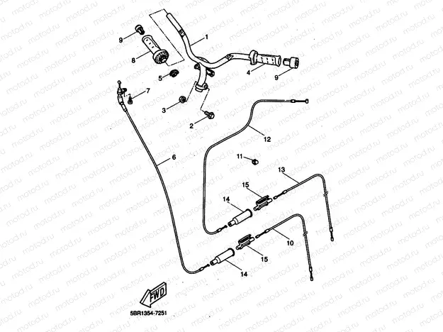 STEERING HANDLE & CABLE