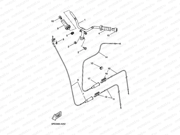 STEERING HANDLE & CABLE
