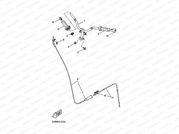 STEERING HANDLE & CABLE
