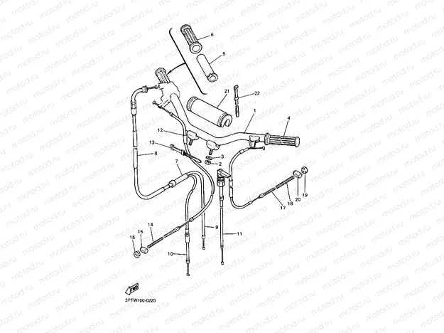 STEERING HANDLE & CABLE