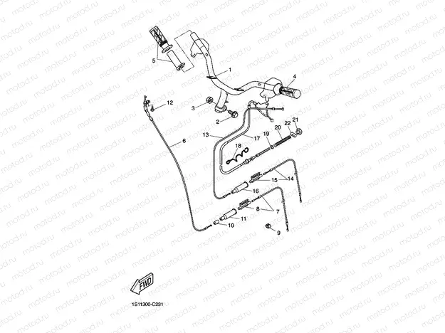 STEERING HANDLE & CABLE