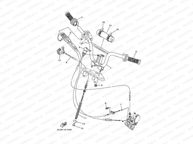 STEERING HANDLE & CABLE