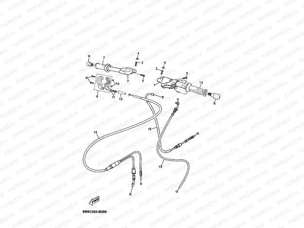 STEERING HANDLE & CABLE