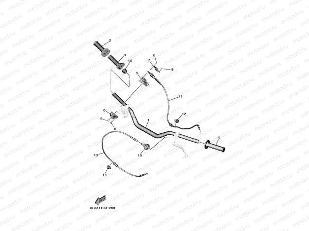 STEERING HANDLE & CABLE