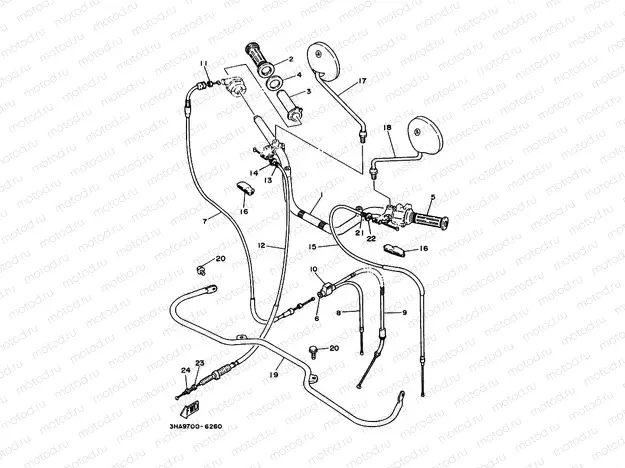 STEERING HANDLE & CABLE