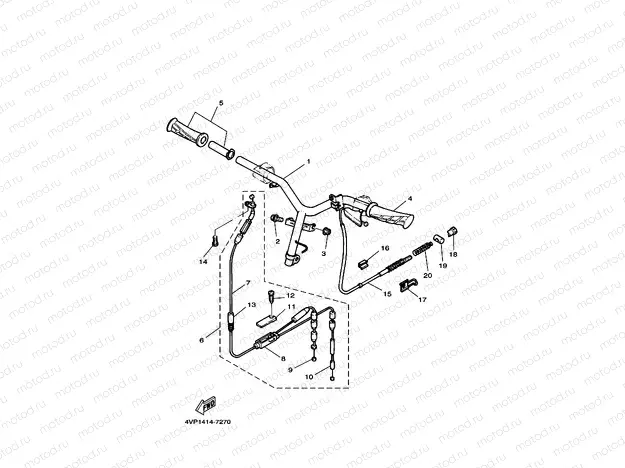 STEERING HANDLE & CABLE