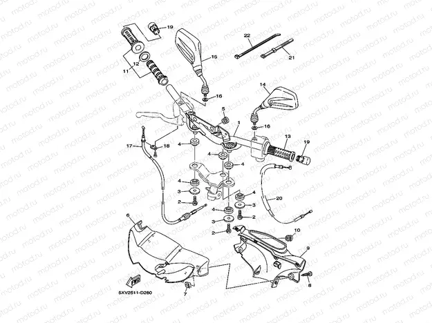 STEERING HANDLE & CABLE