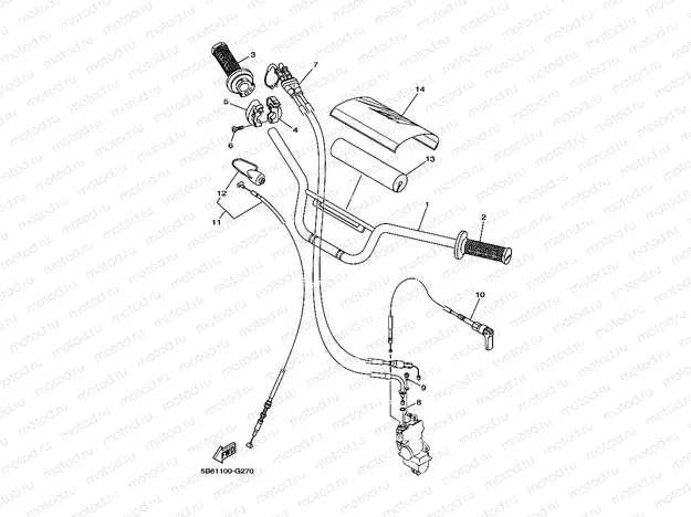 STEERING HANDLE & CABLE