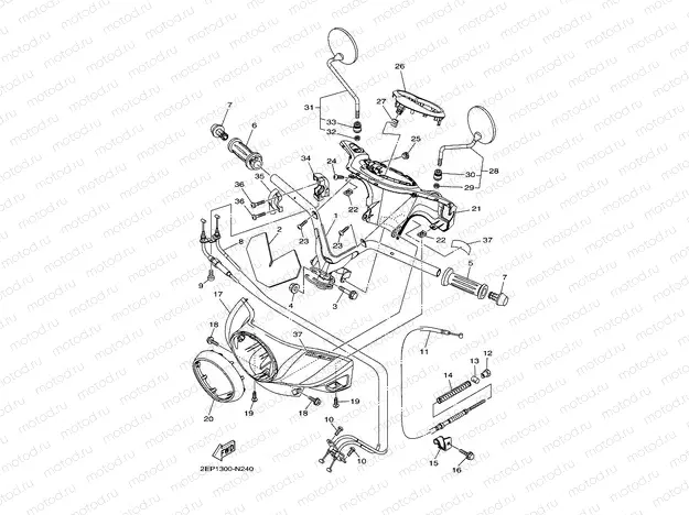 STEERING HANDLE & CABLE