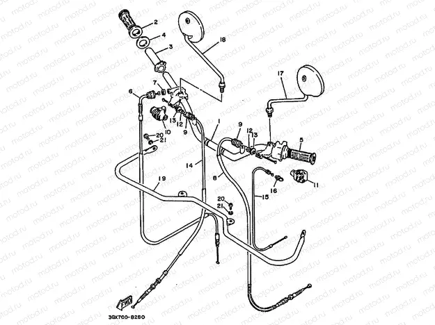 STEERING HANDLE & CABLE