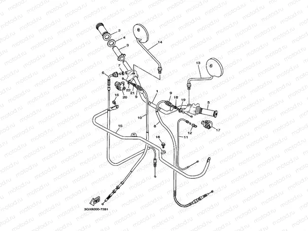 STEERING HANDLE & CABLE